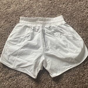 Lululemon White Shorts
